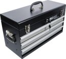 Metall-Werkzeugkoffer, leer | 3 Schubladen