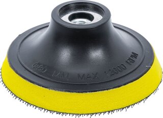 Schleifteller mit Klettaufnahme | Ø 80 mm | für Art. 9259