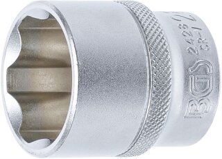 Steckschlüssel-Einsatz Super Lock | Antrieb Innenvierkant 12,5 mm (1/2") | SW 28 mm