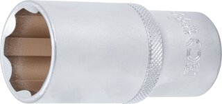 Steckschlüssel-Einsatz Super Lock, tief | Antrieb Innenvierkant 12,5 mm (1/2") | SW 28 mm