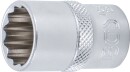 Steckschl&uuml;ssel-Einsatz-Satz, Zw&ouml;lfkant | Antrieb Innenvierkant 12,5 mm (1/2") | Zollgr&ouml;&szlig;en | 10-tlg.