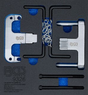 Werkstattwageneinlage 1/6: Motor-Einstellwerkzeug-Satz | für Mercedes-Benz / Chrysler