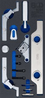 Werkstattwageneinlage 1/3: Motor-Einstellwerkzeug-Satz | für Opel, Saab, Chevrolet 2.0l / 2.4l