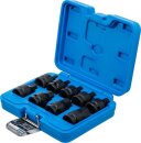 Kraft-Bit-Einsatz-Satz | Antrieb Innenvierkant 12,5 mm (1/2") | Innensechskant 5 - 19 mm | 9-tlg.